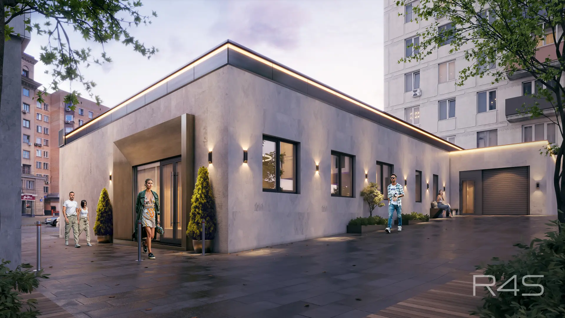 Продажа торгового помещения площадью 548 м2 в Москве: Красная Пресня, 12 R4S | Realty4Sale