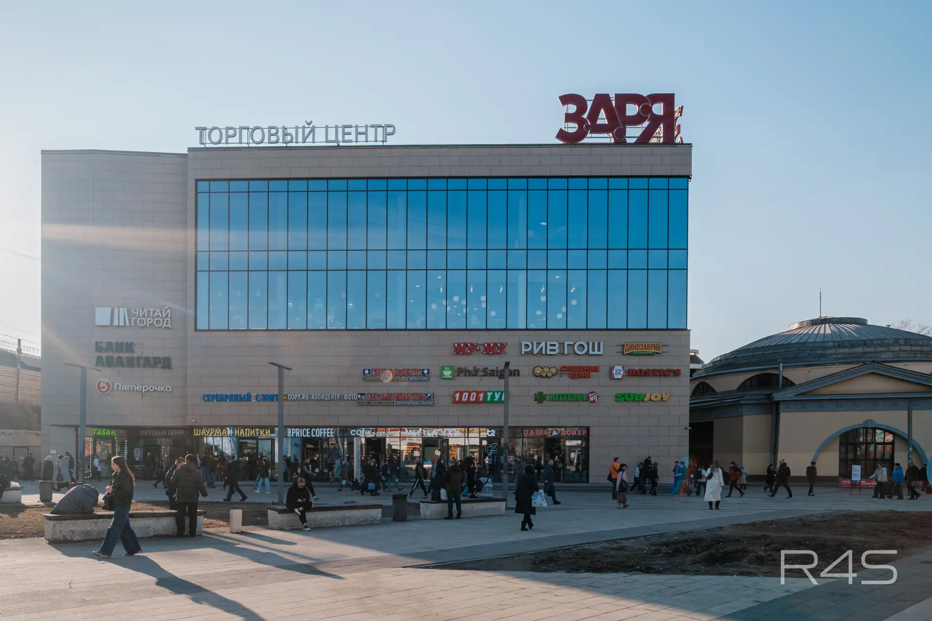 Продажа готового арендного бизнеса площадью 7290 м2 в Москве: Большая Семеновская, 20 ТЦ «ЗАРЯ» R4S | Realty4Sale