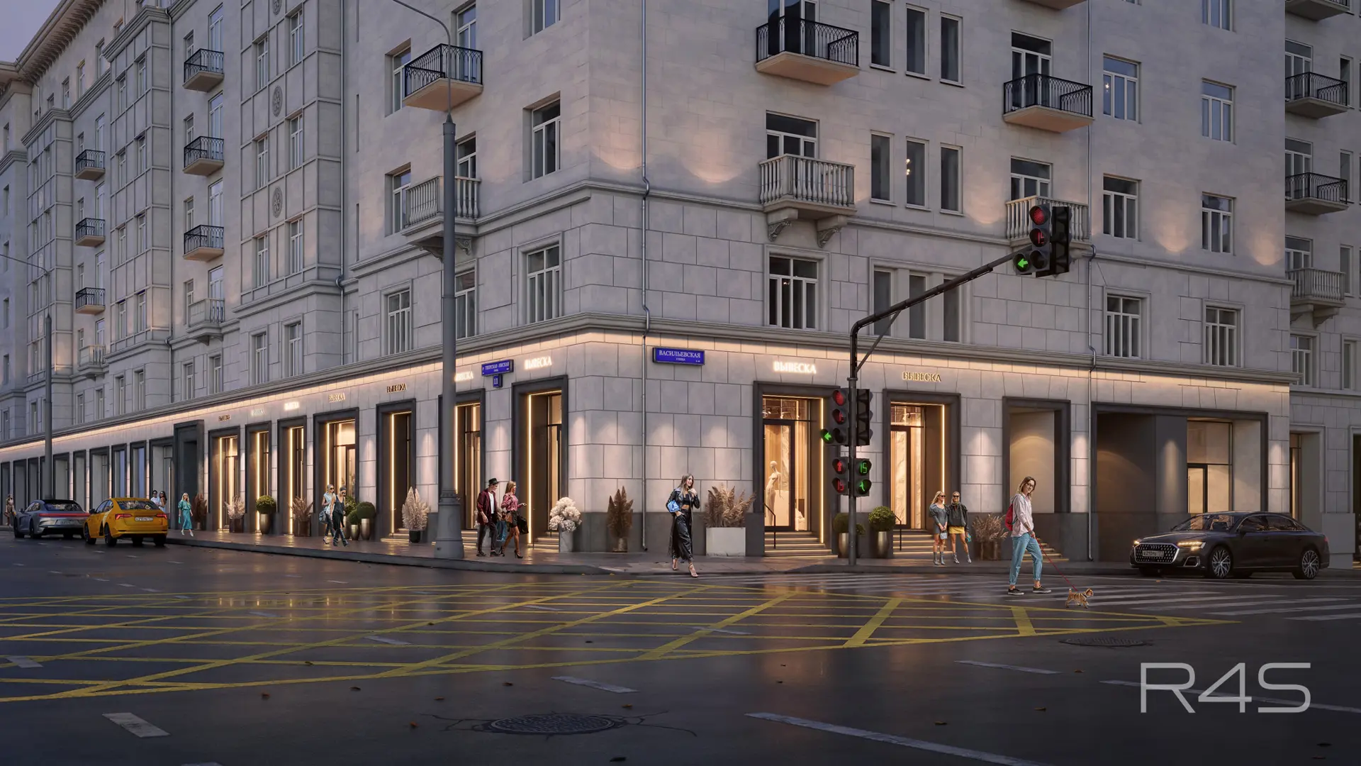 Аренда торговых помещений площадью 17.8 - 259 м2 в Москве: 1-я Тверская-Ямская улица, 11 R4S | Realty4Sale