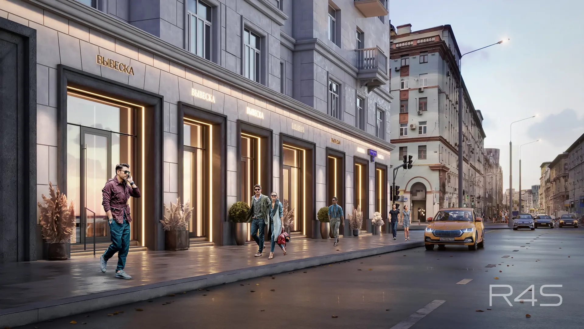 Аренда торговых помещений площадью 17.8 - 259 м2 в Москве: 1-я Тверская-Ямская улица, 11 R4S | Realty4Sale