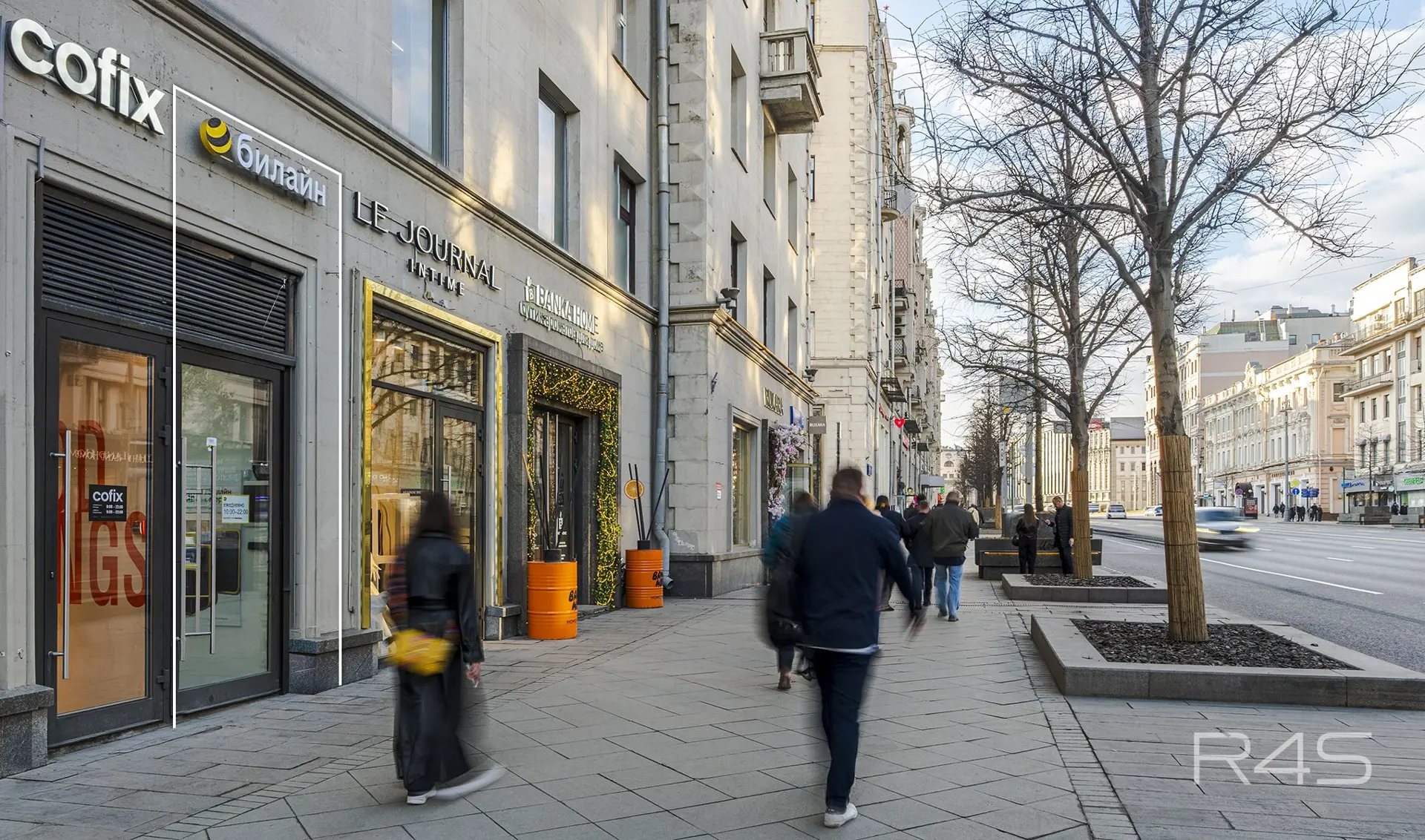 Продажа готового арендного бизнеса площадью 9.3 м2 в Москве: Тверская, 15 R4S | Realty4Sale