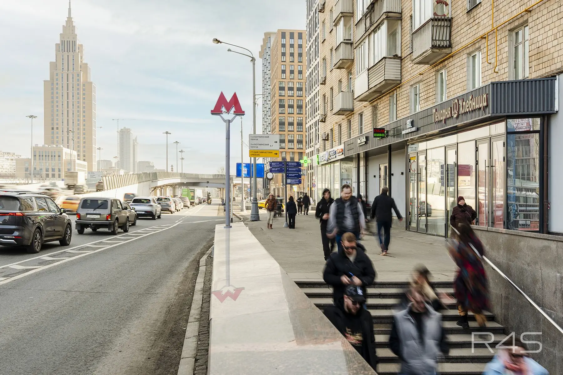 Продажа готового арендного бизнеса площадью 72.9 м2 в Москве: Ленинградский проспект, 33к3 R4S | Realty4Sale