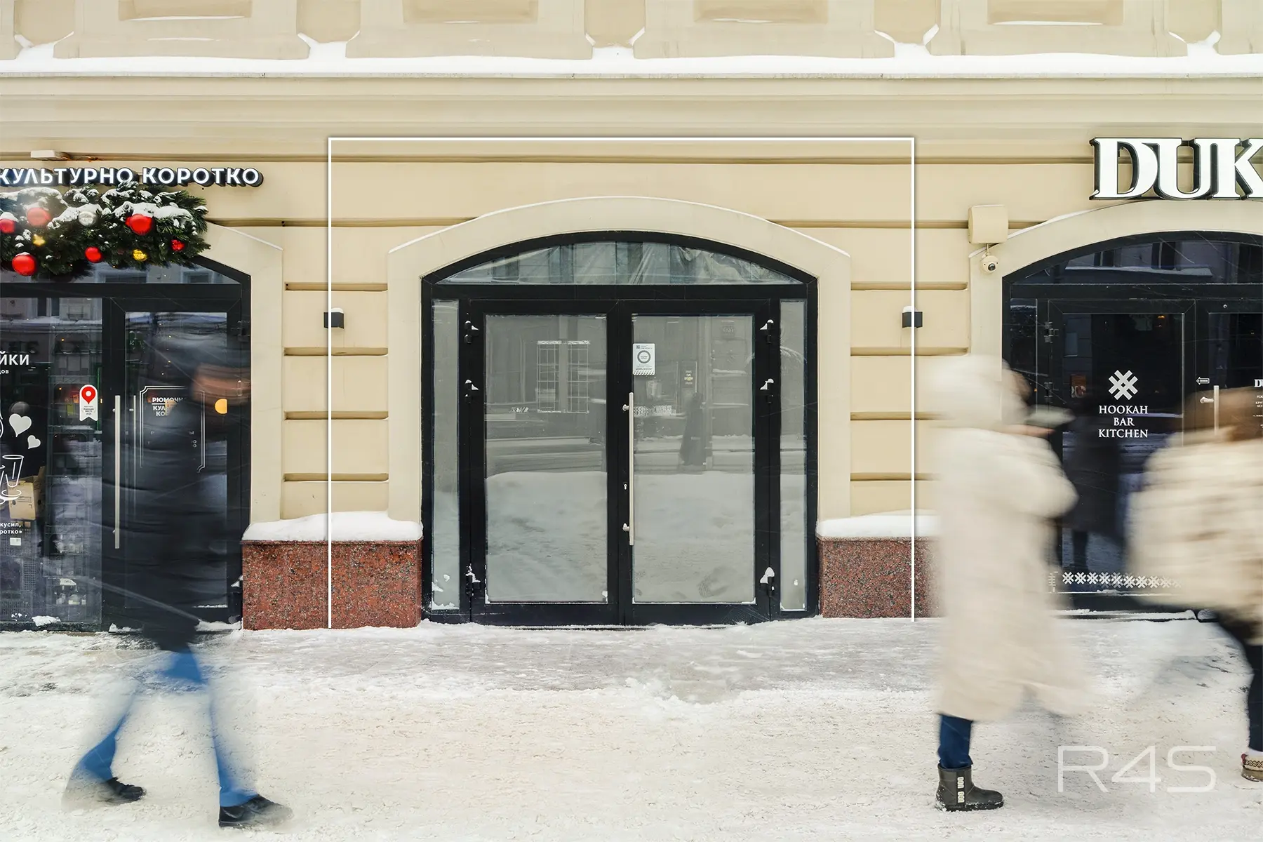 Продажа торгового помещения площадью 265.4 м2 в Москве: Новослободская, 19с1 R4S | Realty4Sale