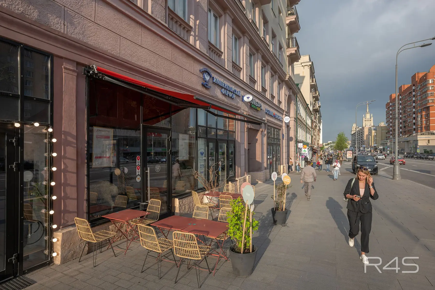 Аренда торгового помещения площадью 189.5 м2 в Москве: Красная Пресня, 32-34 R4S | Realty4Sale