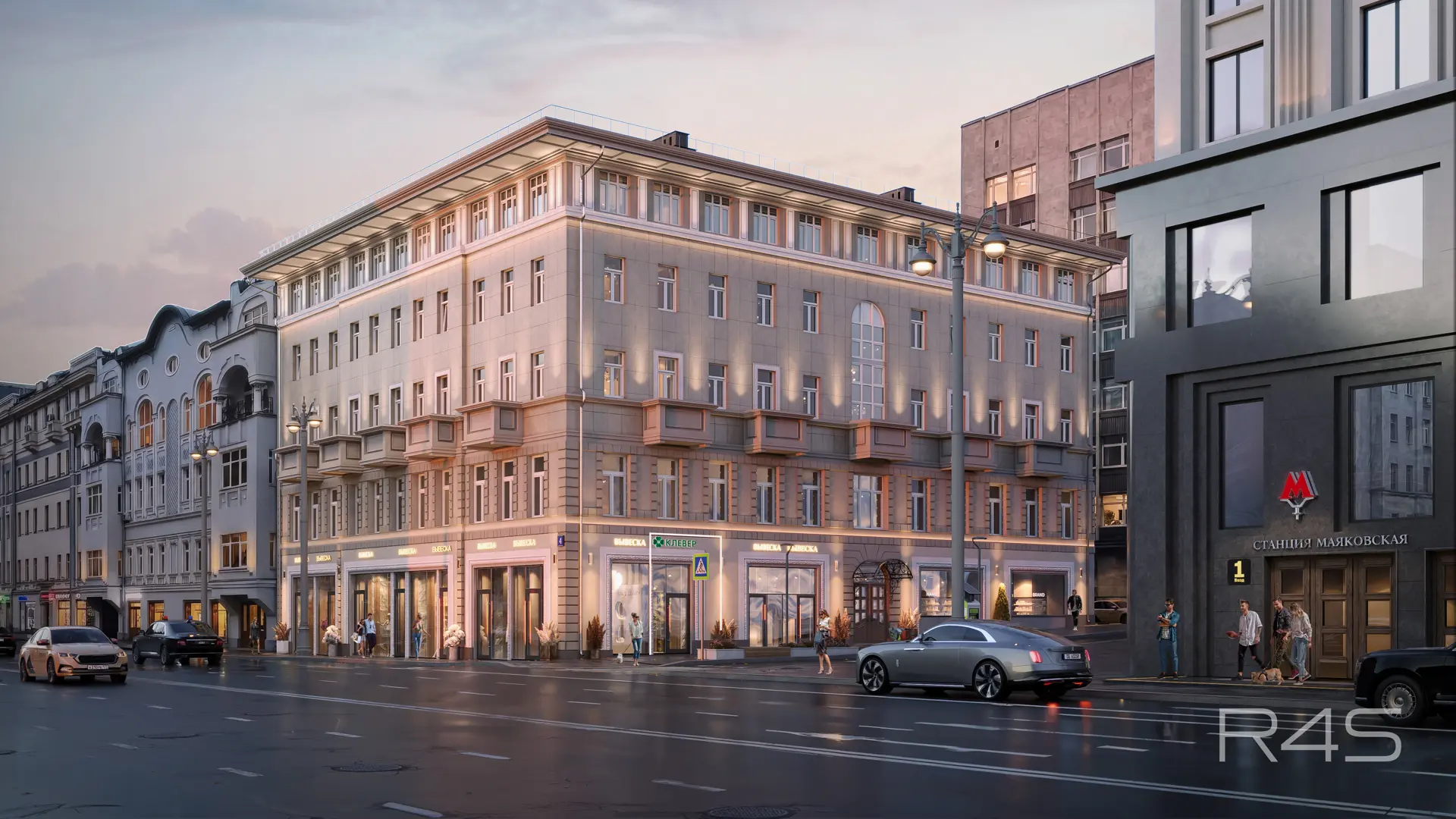 Продажа готового арендного бизнеса площадью 9.6 м2 в Москве: 1-я Тверская-Ямская улица, 4 R4S | Realty4Sale