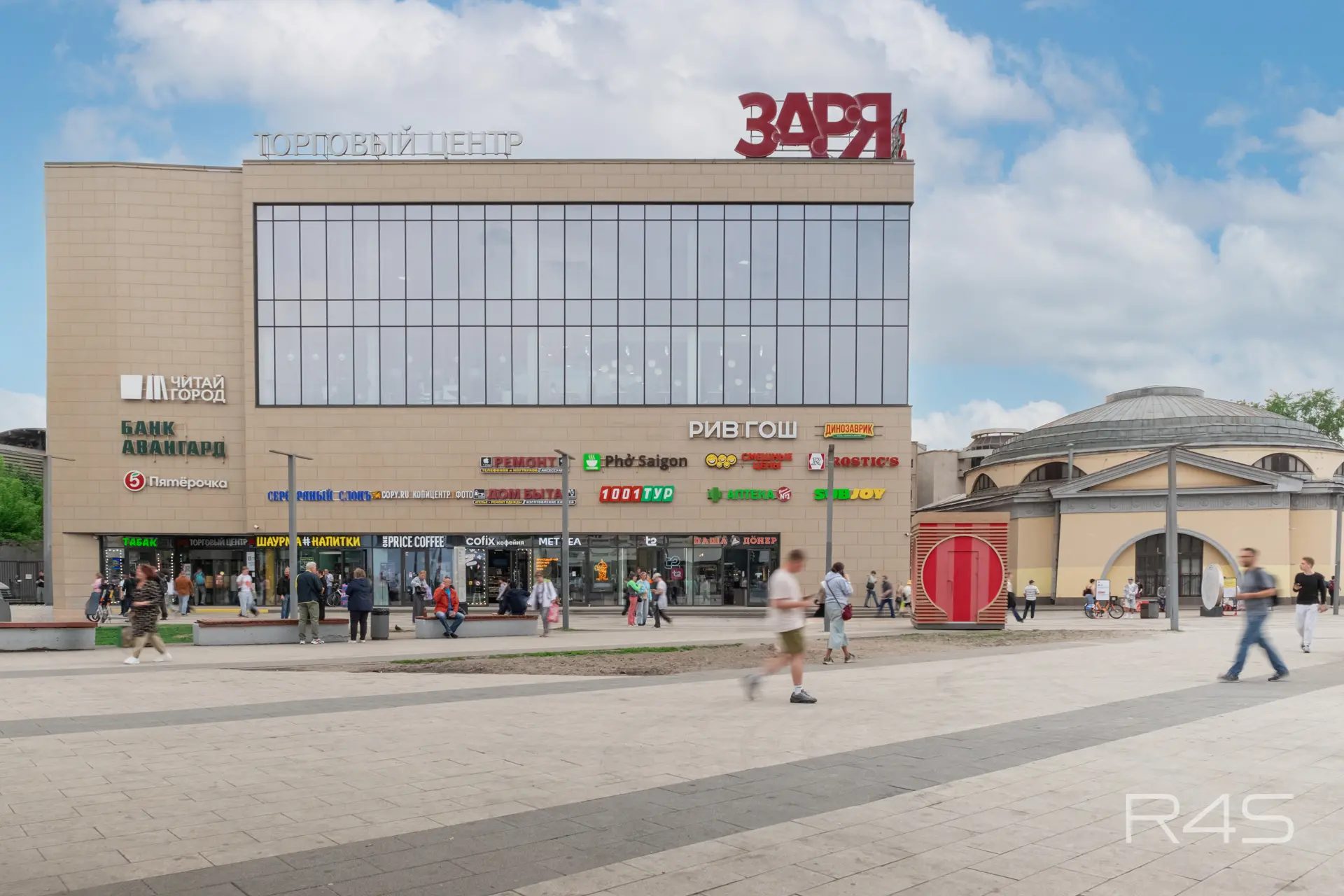Продажа готового арендного бизнеса площадью 7290 м2 в Москве: Большая Семеновская, 20 ТЦ «ЗАРЯ» R4S | Realty4Sale
