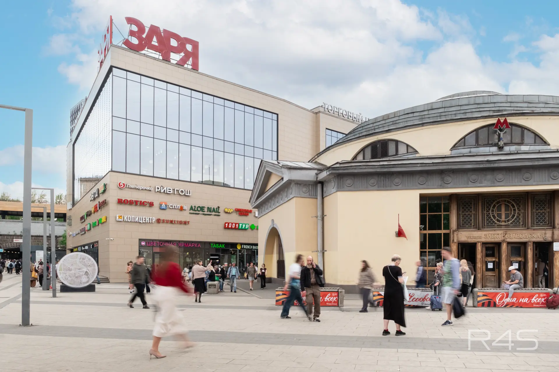 Продажа готового арендного бизнеса площадью 7290 м2 в Москве: Большая Семеновская, 20 ТЦ «ЗАРЯ» R4S | Realty4Sale