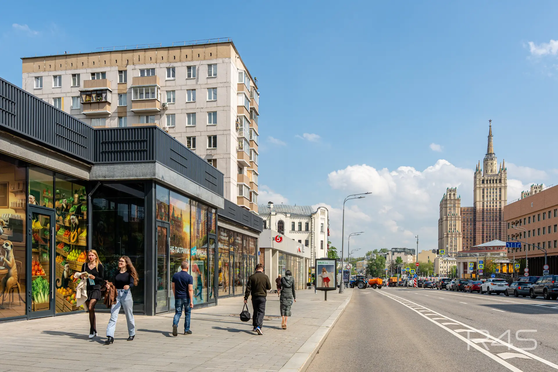 Продажа торговых помещений площадью 23 - 109 м2 в Москве: Красная Пресня, 12 R4S | Realty4Sale