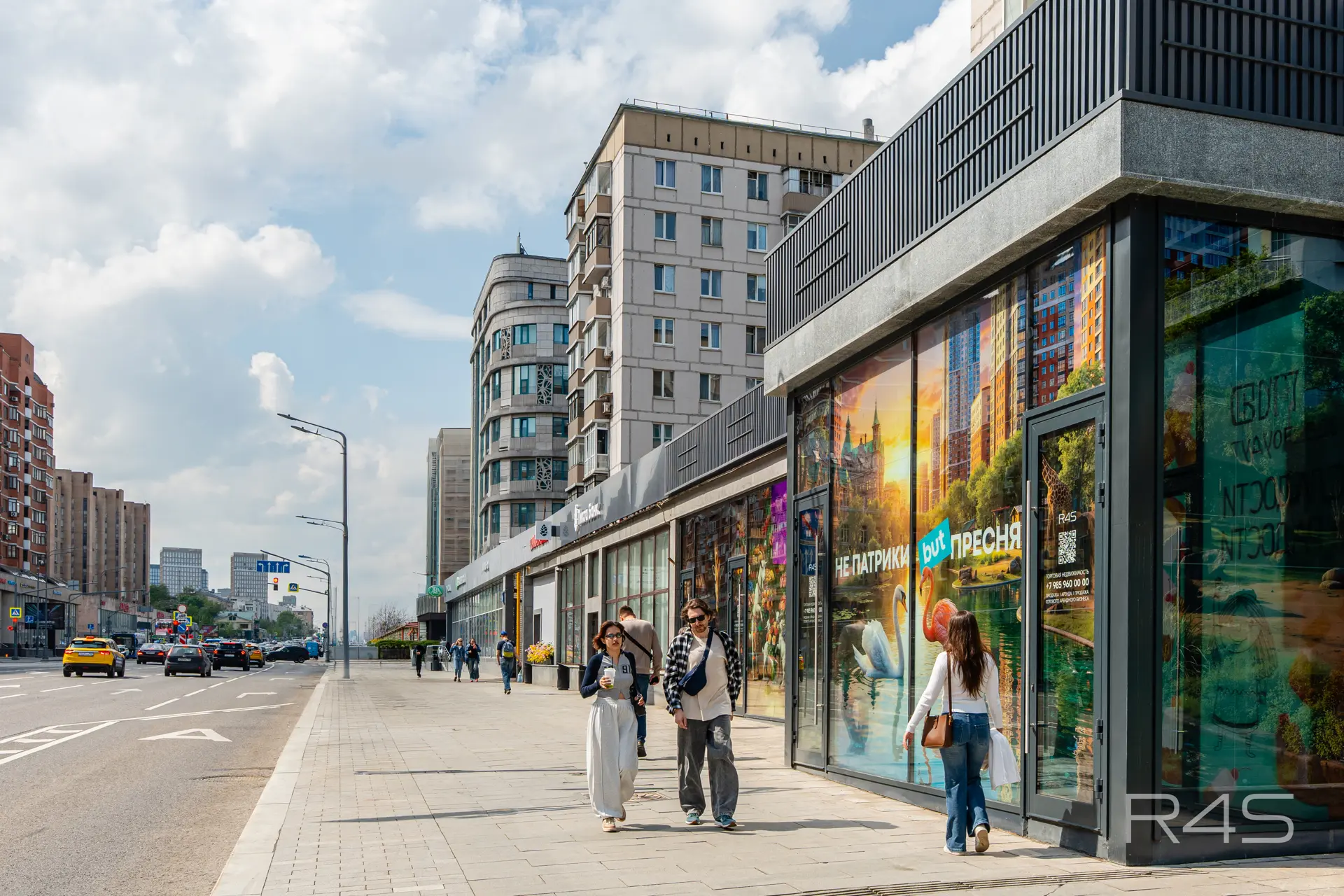 Продажа торговых помещений площадью 23 - 109 м2 в Москве: Красная Пресня, 12 R4S | Realty4Sale