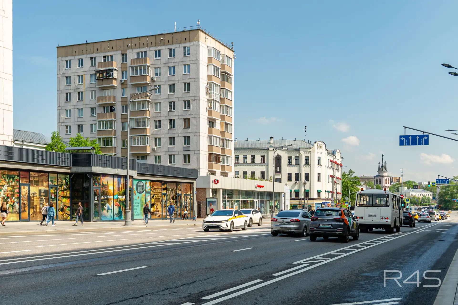 Продажа торговых помещений площадью 23 - 109 м2 в Москве: Красная Пресня, 12 R4S | Realty4Sale