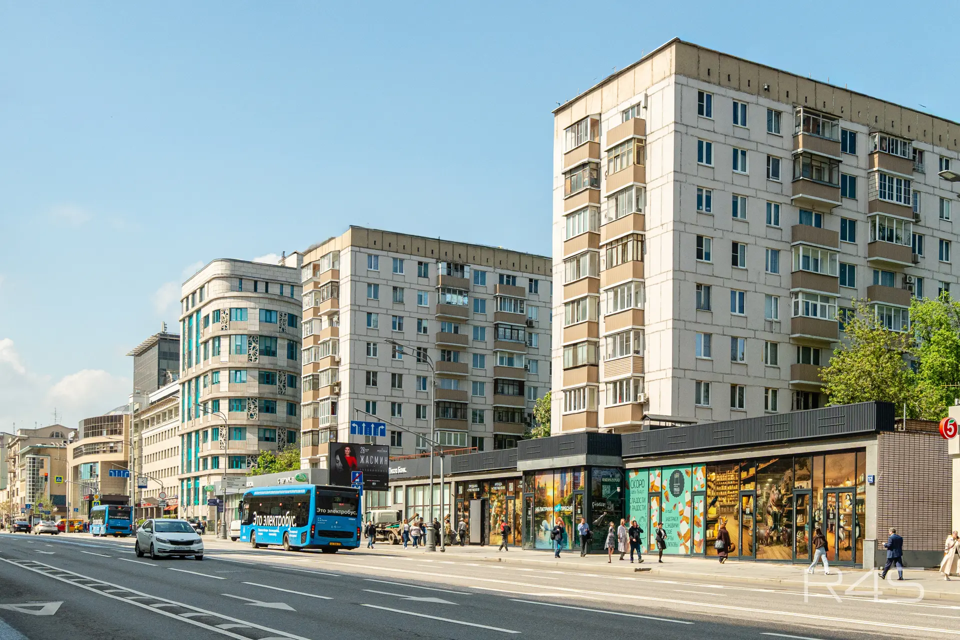 Продажа торговых помещений площадью 23 - 109 м2 в Москве: Красная Пресня, 12 R4S | Realty4Sale