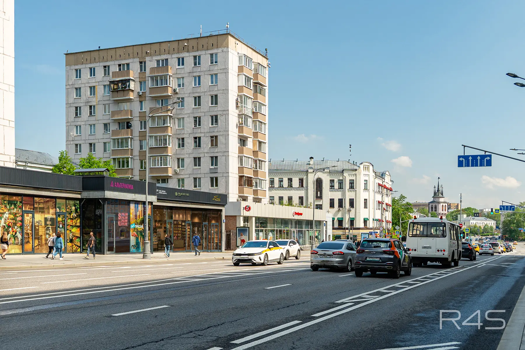 Продажа торговых помещений площадью 23.1 - 109 м2 в Москве: Красная Пресня, 12 R4S | Realty4Sale
