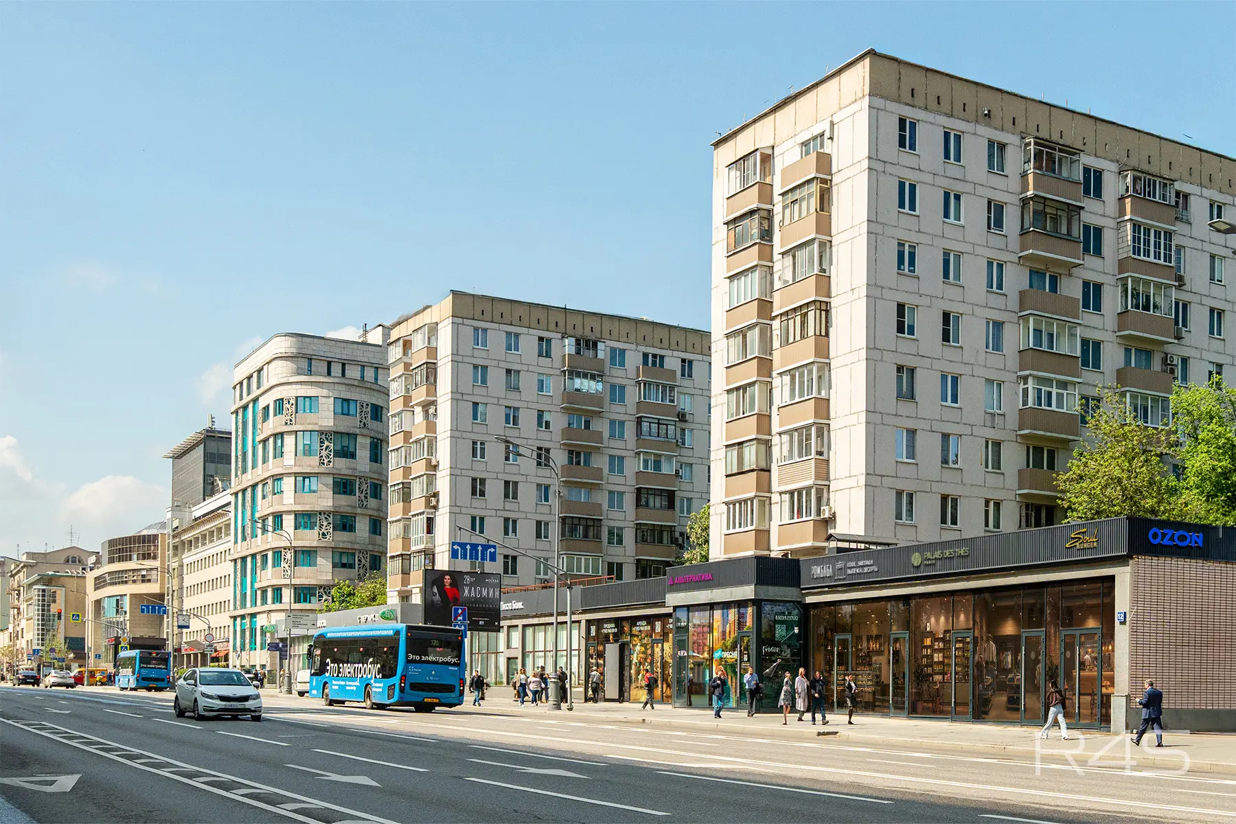 Продажа торговых помещений площадью 23.1 - 109 м2 в Москве: Красная Пресня, 12 R4S | Realty4Sale