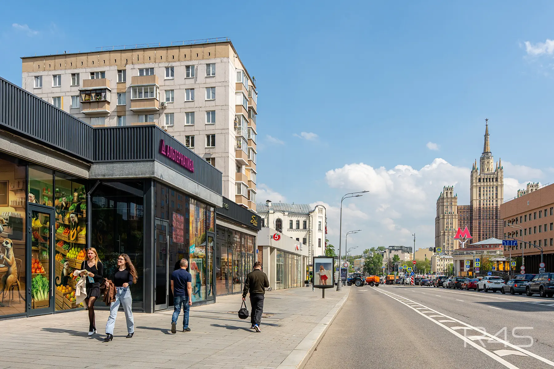 Продажа торговых помещений площадью 23.1 - 109 м2 в Москве: Красная Пресня, 12 R4S | Realty4Sale