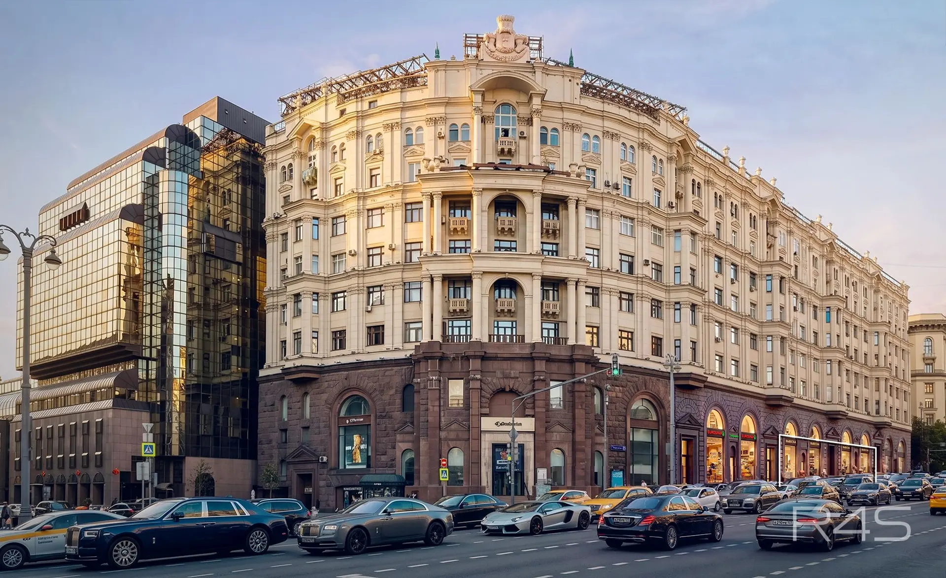 Продажа торговых помещений площадью 22.6 - 85.5 м2 в Москве: Тверская улица, 9 R4S | Realty4Sale