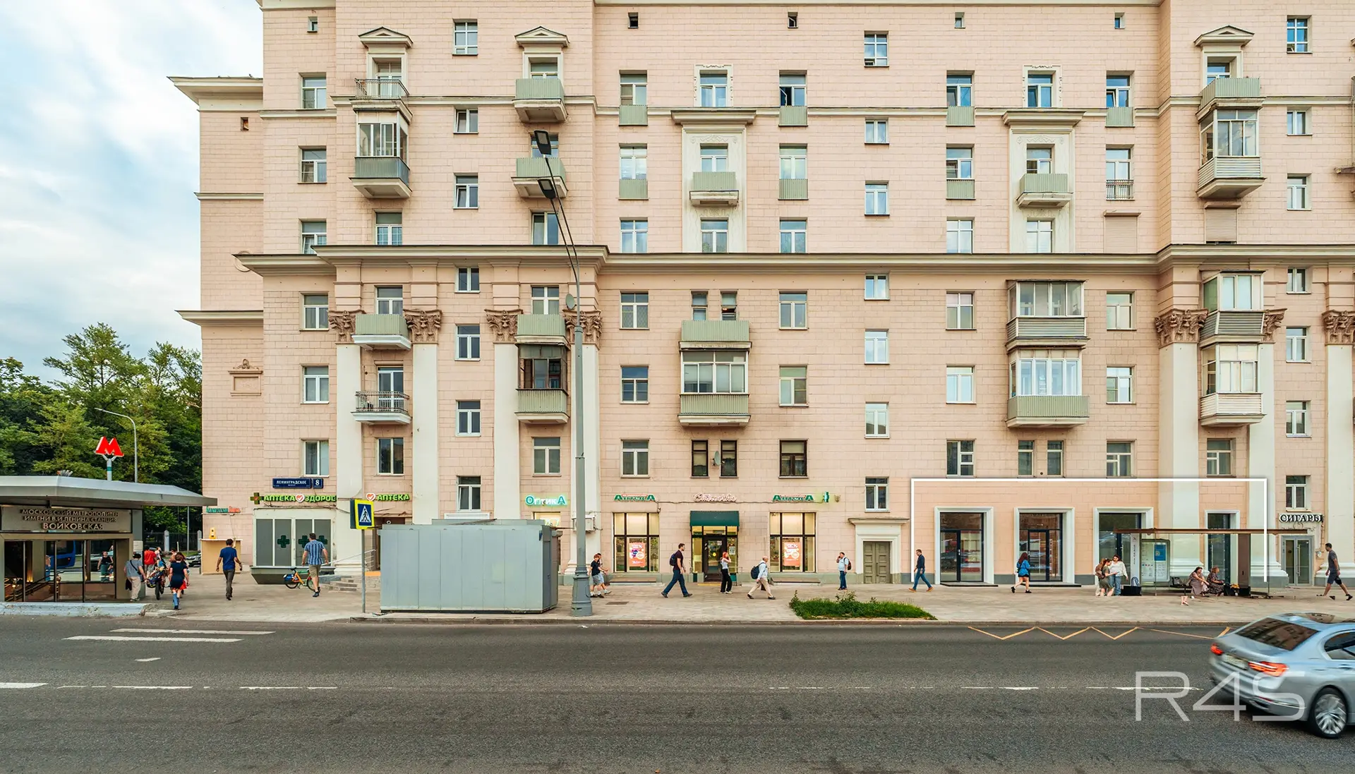 Продажа торговых помещений площадью 37.1 - 49.1 м2 в Москве: Ленинградское шоссе, 8 R4S | Realty4Sale